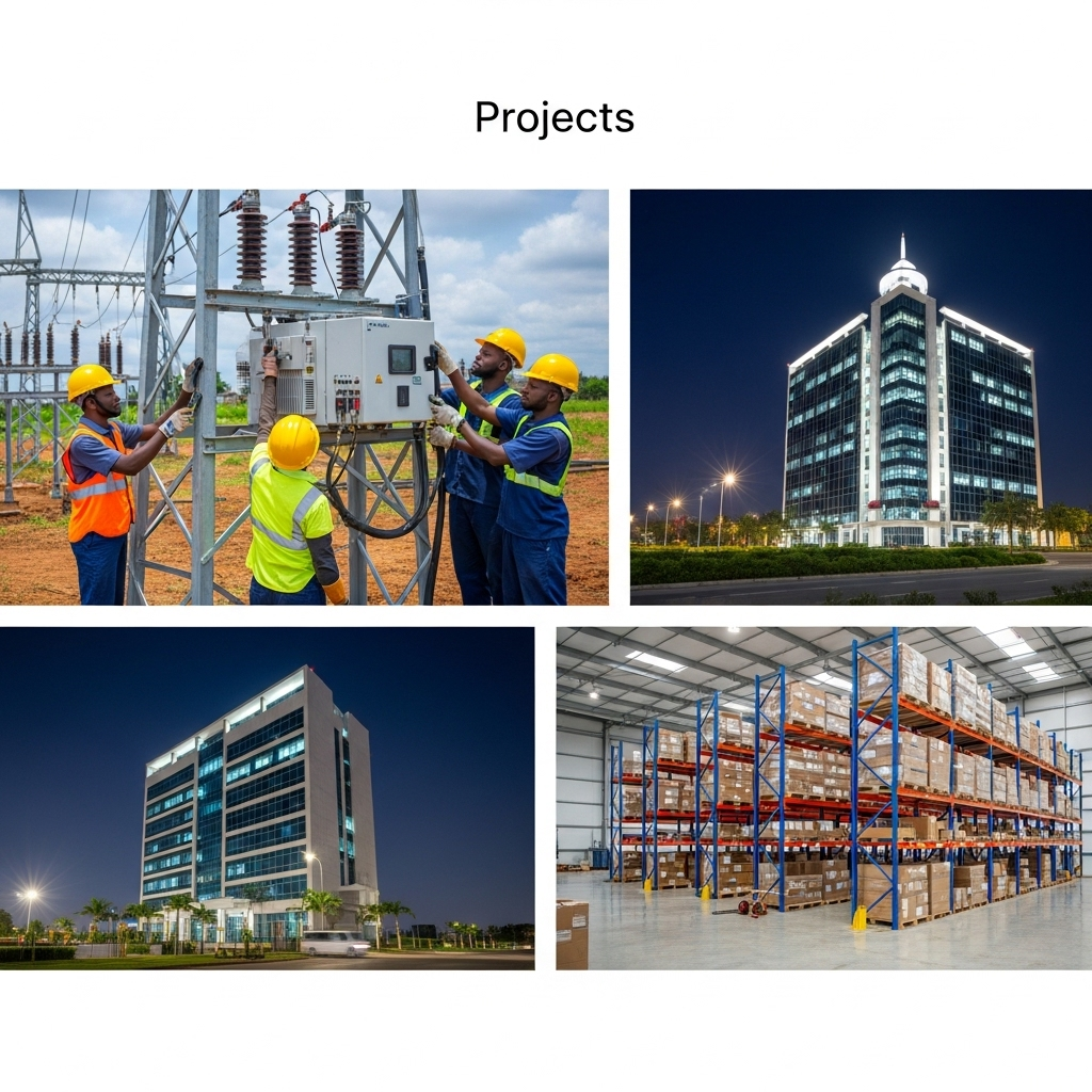 NAPHTALI VENTURES Major Electrical Projects